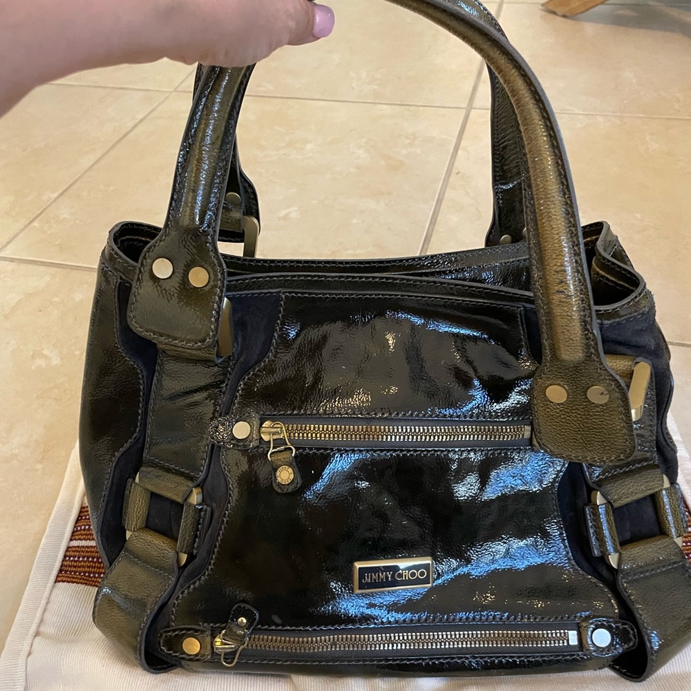 Authentic Jimmy Choo Malena Tote in Excellent Condition!!!